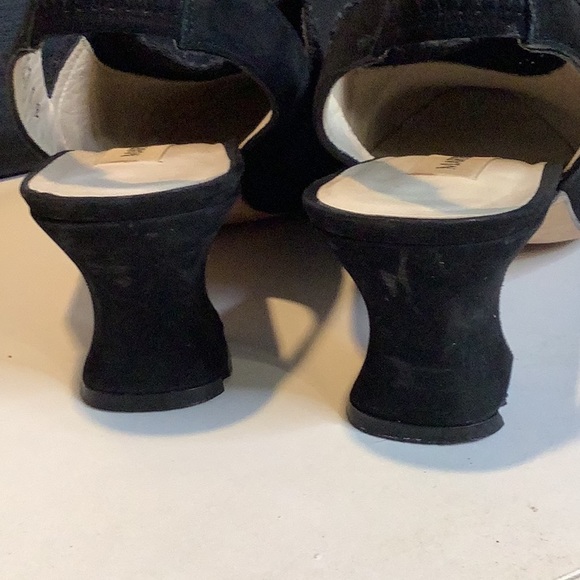 Martinez Valero Woven Black Slingback Size 7 - Picture 8 of 11